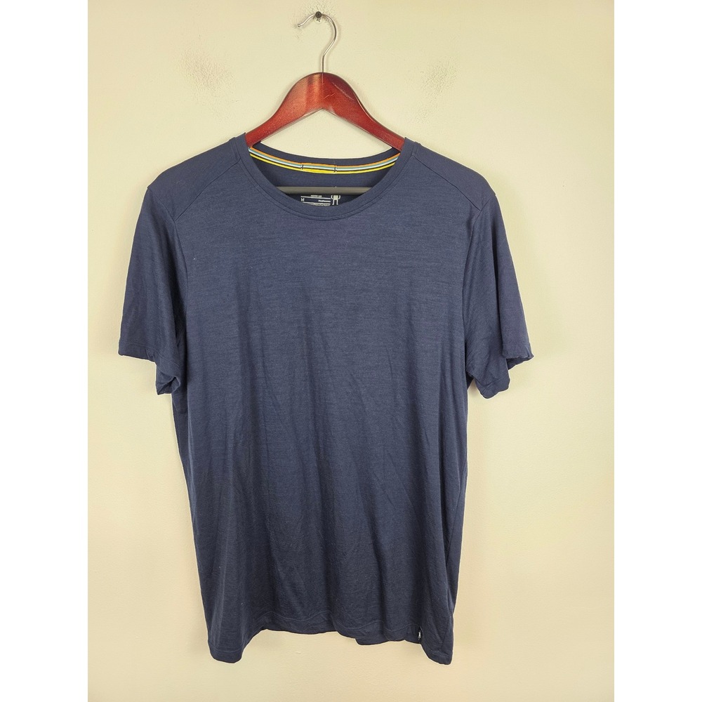 Smartwool Mens Merino 150 Base Layer T-Shirt Navy Blue Short Sleeve Size M